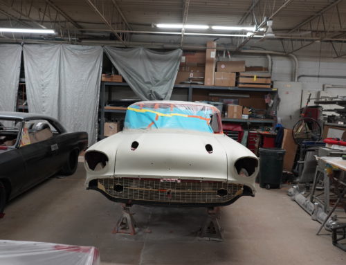 Kirk’s ’57 2 door Belair Restomod